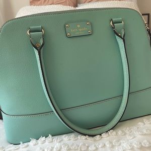 Kate Spade Wellesley Satchel (Teal/Mint Blue)